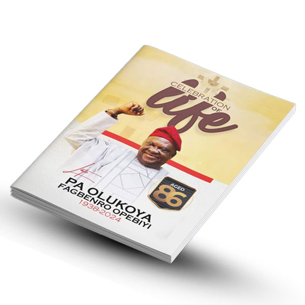 Funeral Brochure printing